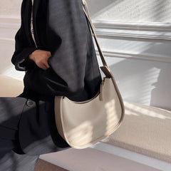 SYGA Fashion Small Bag Women's Bag Popular Shoulder Messenger Bag (DarkCream)