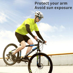MOMISY 6 Pairs Arm Sleeves Men & Women Sunlight Protection Protection from Dust, Pollution, Sunburn, UV Protection - Suitable for, Sports - Hand Summer Gloves - Combo Pack of 6