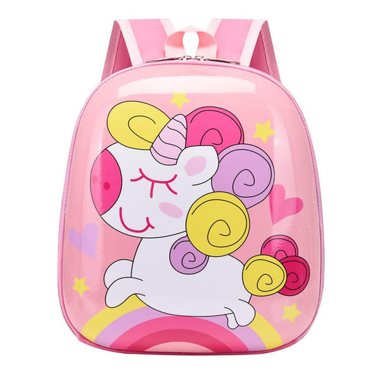 SYGA Children's School Bag Cartoon Backpack Oxford Kids Chest Multi-Purpose Baby Bag for 2-4 Years Kids (Unicorn)