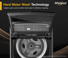 Whirlpool 8 Kg 5 MAGIC CLEAN PRO SW H Fully Automatic Top Load Washing Machine (MAGIC CLEAN PRO SW H KG GREY 10YMW with In-Built Heater)