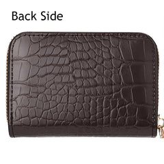 SYGA Women's Card Holder Coin Purse Multi-Card Slot Pu Pickup Case Zipper Small Wallet Driver's License Bag