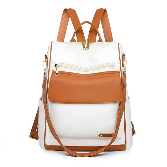 SYGA Women Breathable Soft Backpack – Stylish Daily Companion with Neat Stitching & Functional Pockets