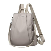 SYGA Women Backpacks Simple And Versatile Oxford Cloth Women's Bag (Khaki)