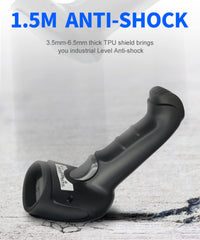 SYGA 2.4G Wireless & Bluetooth 1D Barcode Scanner (X-9701C)