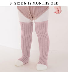 SYGA Baby Socks Soft & Cozy Cotton Blend Socks for Infants and Toddlers Size -M Suitable For 1-3 Years(Pink)