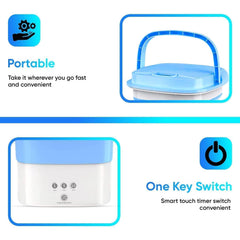 SeMi Automatic Folding 9L Small MiNi Washing Machine with Dryer DeEp Cleaning for Underwear Washing Machine SeMi Automatic A11