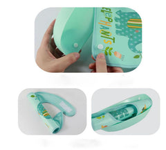 Syga Baby Bib 1 Piece Waterproof Silicone Roll up Washable Baby Feeding Eating Bib for 6 Months to 2 Years Unisex Baby (Multicolour)