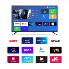 IBELL 80cm (32 inches) Smart LED TV - HD Ready, Android 9.0, Smart Features, Crisp Display, Sleek Design (Black)