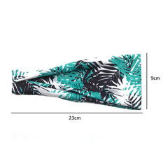 MOMISY 3Pcs Headbands for Women Yoga Running Sports Workout Hiking Hairband Elastic Non Slip Sweat for Girls- White Garden, Maroon, Turqouise