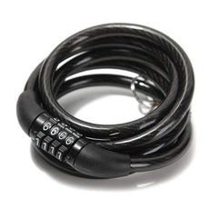 SYGA Small Motorcycle Lock Combination Anti-Thief Security Cable Bike 4 Digit Bicycle Lock