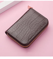 SYGA Women's Card Holder Coin Purse Multi-Card Slot Pu Pickup Case Zipper Small Wallet Driver's License Bag