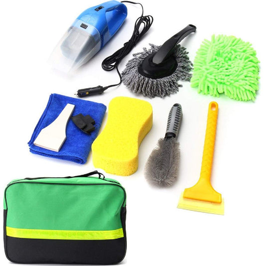 SYGA Car Cleaner Kit with 8 Different Tools for Car Cleaning