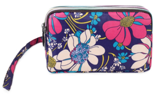 MOMISY Women's Girls Clutch | Zipper | Ladies Purse Wallet Girls (Sunflower)