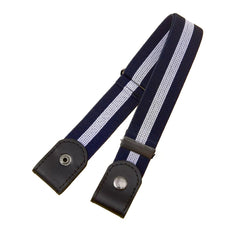 SYGA Jeans Belt Elastic Women's Punch-Free Decoration buckle Style Lazy Belt