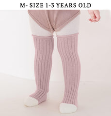 SYGA Baby Socks Soft & Cozy Cotton Blend Socks for Infants and Toddlers Size -M Suitable For 1-3 Years(Pink)