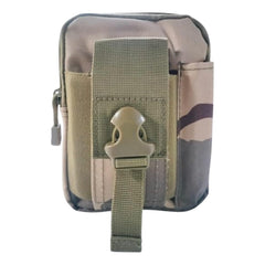 MOMISY Mobile Cell Phone Holster, Oxford Cloth Case Cover for Men (Sansha Camouflage, 17 * 11.5 * 4 cm)