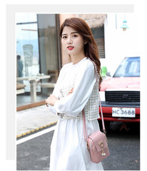 SYGA Mobile Phone Bag White Ladies Bags Ladies Shoulder Bag Small Bag One Piece