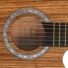 Juârez Acoustic Guitar Kit, JRZ38C/BK 38 Inch Cutaway, 038C with Bag, Strings, Pick and Strap, Black
