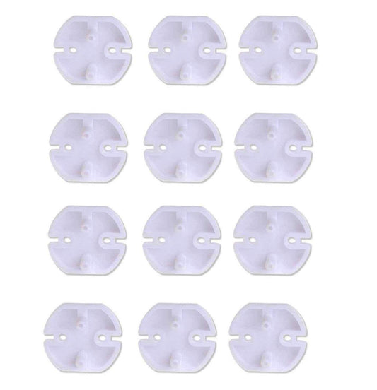 SYGA (12 Units) Electrical Socket Cover for Indian Plug Point for Baby Safety Proofing