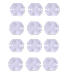 SYGA (12 Units) Electrical Socket Cover for Indian Plug Point for Baby Safety Proofing