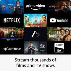 Amazon Fire TV Stick HD (newest model), Alexa Voice Remote with TV power & volume controls, full HD streaming device