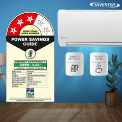Daikin 1.8 Ton 3 Star Inverter Split AC (Copper, Anti Bacterial Filter, ATKL60UV16, White)