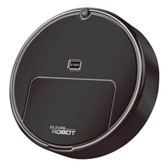 MYADDICTION Household Robot Automatic Vacuum Cleaner Floor Sweeping for Corner Black