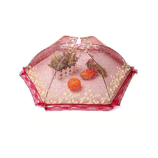 SYGA Collapsible Food Cover Tent Mesh Umbrella Dome for Ourdoor Picnics Indoor Events