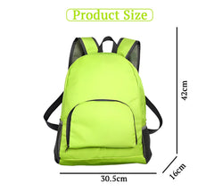 SYGA Outdoor Travel Foldable Backpack Waterproof Backpack With Mini Bag Stay-Clean Backpack for Camping, Hiking, Travelling, Outdoor Activities(Green)