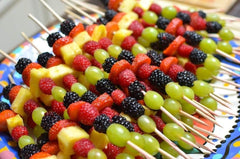 Syga Bamboo Skewers (10-inch, White) - 100 Sticks