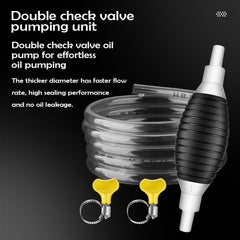 SYGA SUNCTION PUMP PIPE Car Emergency Oil Pump Manual Oil Pump Siphon Siphon Pump Pump Water Oil Suction Device Urea Oil Pipe