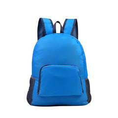 SYGA Outdoor Travel Foldable Backpack Waterproof Backpack With Mini Bag Stay-Clean Backpack for Camping, Hiking, Travelling, Outdoor Activities(Blue)