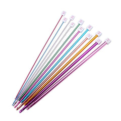 SYGA Crochet Hooks 11 Pack Diverse Size Aluminum Knitting Needles Set (2mm to 8mm)