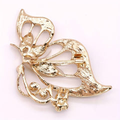SYGA Brooch Pin Fashion Crystal Rhinestone Jewellery Pin Vintage Accessories Decoration Clothing Bouquet Brooches for Bridal Women Girl- S13