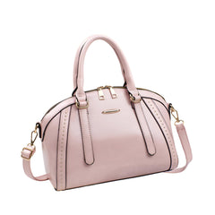 SYGA Women’s Tote Bag | Stylish Horizontal Handbag with Zipper Closure & Rivet Design | Daily Use Shoulder Bag