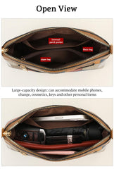SYGA Women's Bohemian Crossbody Bag Niche Ethnic Design Women's Bag Shoulder Bag Crossbody Coin Mobile Phone Bag(Gray Brown)
