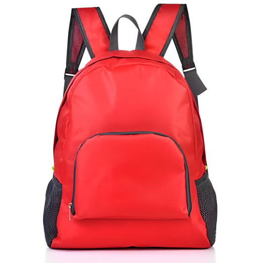 SYGA Outdoor Travel Foldable Backpack Waterproof Backpack With Mini Bag Stay-Clean Backpack for Camping, Hiking, Travelling, Outdoor Activities(Red)
