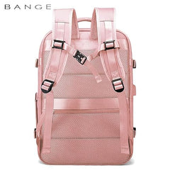 Red Lemon Bange Urban Pack Laptop Backpack for men and women | Multi-Compartment Water Resistant Business Travel Laptop Backpack upto 17" (Black N)