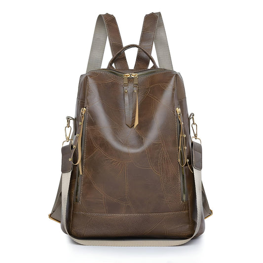 SYGA Women Soft Plaid Backpack – Lightweight Travel Bag with Digging Outer Bag Design