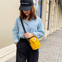 MOMISY Women Messenger Bag Yellow