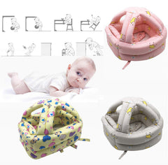 SYGA 1 Piece Infant, Toddler & Baby Child Helmet Head Protector Cushion Bonnet_BlueAppleCandy