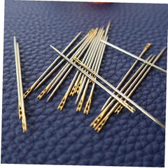 SYGA Self Threading Needles Sewing Needles for DIY Handmade Needle Works Accessories, Tailoring Tools (Pack of 12)