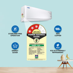 Blue Star 1.5 Ton 3 Star, Inverter Split AC (Copper, 5 in 1 Convertible, Turbo Cool, Energy Saver, Blue Fins, ID318YKU, White)