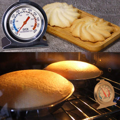 SYGA Kitchen Oven Thermometer Stainless Steel Monitoring Cooking Thermometer, 100 to 600 Degrees F Temperature Range