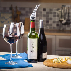 SYGA Wine Aerator Pourer - Premium Aerating Pourer and Decanter Spout