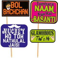 SYGA Set of 16 Wedding Ceremony Party Props,Pre Wedding Party Props, Suitable Props for Wedding Theme Party Photo Booth Props