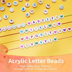SYGA Beads for Kids Crafts Children's Jewelry Making Kit DIY Bracelets Necklace Hairband and Rings Craft Kits Birthday for 4, 5, 6, 7-Year-Old Little Girls-Multicolor (DIYBeadsSet-34)