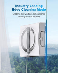ECOVACS Winbot W2 Pro Omni Portable Window Cleaning Robot,Intelligent Cleaning with Three-Nozzle Wide-Angle Spray Technology,Win SLAM 4.0 Path Planning,Deep Edge Cleaning,5500Pa Suction Power,White