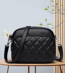 SYGA Women's Crossbody Bags,Single Shoulder Small Bags With Chex Design(Black)
