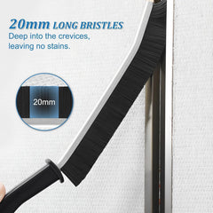 Mini Gap Cleaning Brush (Pack of 4) Hard Bristle Gap Brush for Cleaning Multipurpose Crevice Cleaning Brush Dead Corner Cleaning Brush Used for Home Toilet Bathroom Kitchen Tiles Window Slots